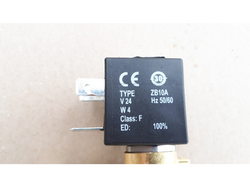 Клапан подачі води Asco L133B07 L182B01 соленоїд, катушка SIRAI Z10A один.прям. 24VAC