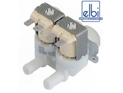 Клапан подачи воды соленоид Elbi для посудомоечной машины Colged, Elettrobar двойн.прям.