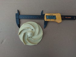 Крильчатка помпи, робоче колесо насоса OLYMPIA T6 ø102мм