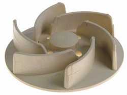 Крильчатка помпи, робоче колесо насоса OLYMPIA L63.T25 ø74мм