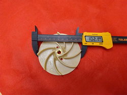 Крильчатка помпи, робоче колесо насоса LGB ZF210SX ø103мм