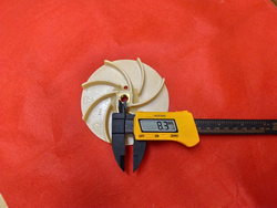 Крильчатка помпи, робоче колесо насоса LGB ZF210SX ø103мм