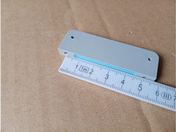 Магніт дверей для посудомийної машини Electrolux, GAM, Krupps, Compack 63x19x7мм