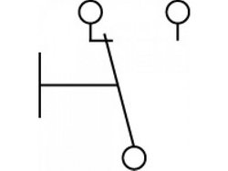 Мікровимикач, кінцевик з натискним роликом Highly Z15G1318 для посудомийної машини Angelo Po, Dihr, Kromo, Olis