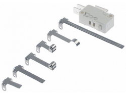 Мікровимикач с нажимним штіфтом та ричажками MS1-16 універсальний