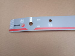 Мембрана наклейка клавіатура, панель для посудомийної машини Fagor FI-48, FI-64 серії