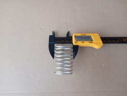 Пружина зтискання переливу трубки рівня для посудомийної машини Comenda, Hoonved 450232