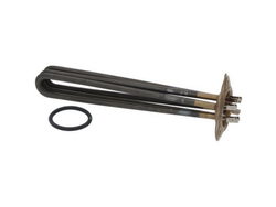 Тен бойлера для посудомийної машини Zanussi, Electrolux 416128 4500W 230V L=265mm B=30mm