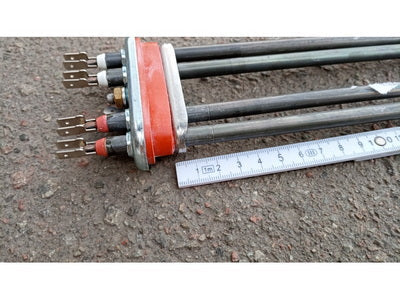 Тен бойлера для посудомийної машини Hobart 416288 4880W 254V фланець 70x18mm