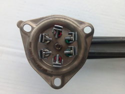 Тен бака, ванни для посудомийної машини Meiko K200, K400 серії 8000Вт, 240В, фланець зігнутий. 57,5мм