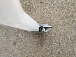 Трубка верхнього та нижнього коромисла з'єднувач для посудомийної машини Electrolux, Zanussi WT4, LS5 серії