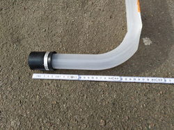 Трубка верхнього та нижнього коромисла з'єднувач для посудомийної машини Electrolux, Zanussi WT4, LS5 серії