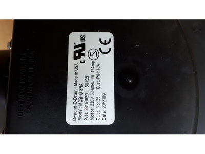 Зливний кульовий клапан для пральної машини Girbau/Grandimpianti/IPSO 371336 DI=75mm DE=75mm