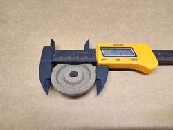 Камінь заточувальний (дрібнозернистий) для слайсера 697434 D=50/10x10mm