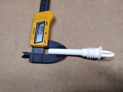 Зливна трубка для сокоохолоджувача Bras/Ugolini 650116 D=9,5mm L=103mm