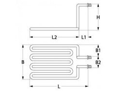 Тін для фритюрниці Amatis, Bartscher, Horeca-Select 420018 3250W 230V