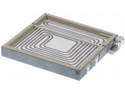 Конфорка квадратная радиальная 300x300мм 3500Вт EGO 10.77828.002 для Electrolux, Gico, Juno, Palux, Tecnoinox