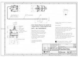 Термостат захисний EGO 55.19543.010 55.10543.802 55.19542.220 55.10545.800 для фритюрниці Modular, Hendi, Bertos макс.+245°C