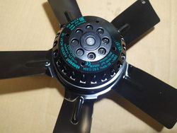 Мотор обдування вентилятор EBM-PAPST A2E300-AC47-02 для шокової заморозки Electrolux, Friulinox, Zanussi