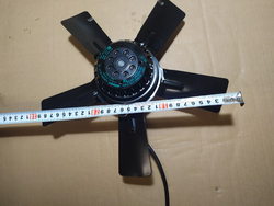 Мотор обдування вентилятор EBM-PAPST A2E300-AC47-02 для шокової заморозки Electrolux, Friulinox, Zanussi