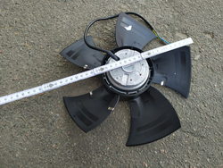 Мотор обдування вентилятор EBM-PAPST A4E300-AS72-01 для шокової заморозки Sagi, Angelo Po