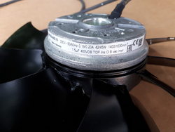 Вентилятор у зборі A4E250-AI02-10 230V 42/45W (D=250mm) EBM-PAPST для холод. обладнання 602171