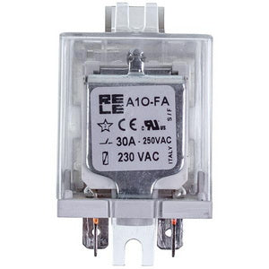 Реле силове FINDER 380376 65.31 230V 30A (плоский штекер 6,3мм)