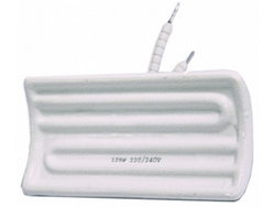 Тен керамічний нагрівач 400Вт, 122х60мм для марміта, фаст-фуд обладнання