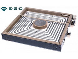 Конфорка квадратная радиальная 300x300мм 2500Вт EGO 10.77848.001 для Küppersbusch