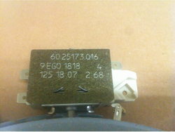 Конфорка кругла радіальна ø250мм 2500Вт EGO 10.53211.004, 60.25173.016 для Angelo-Po, Mareno, MBM, Modular