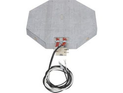 Конфорка восьмикутна радіальна ø300мм 3400Вт AD 100.370 для Electrolux, Gico, Lotus, Mareno, Zanussi