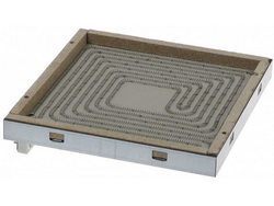 Конфорка квадратная радиальная 300x300мм 2350Вт для Ascobloc