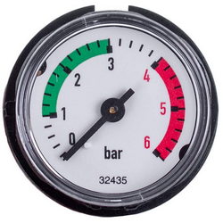 Манометр 0-6 бар D=28/32 мм зі шлангом для газового конденсаційного котла Viessmann 7833510