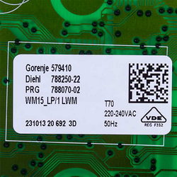 Плата керування для стиральної машини EK LP/1-UM PS-21/45-D-10/N-5-RE/AL2 Gorenje 886881