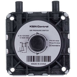 Реле тиску повітря (пресостат) P=0,28/0,4 мбар для газового котла Baxi BAXI 628630