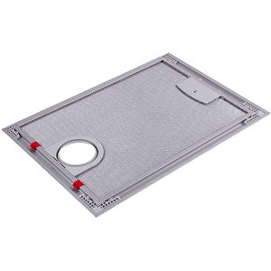 Фільтр жировий для витяжки Bosch 00365479 (металевий) 380x265x9mm (під защіпки, лівий)