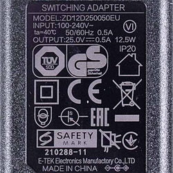 Адаптер для аккумуляторного пилососу Philips 300003579391 25W 100-240V 18V