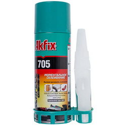 Клей з активатором для експрес-клейки Akfix 705 200ml/50g