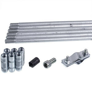 Комплект заземлення оцинкований різьбовий D-16 мм, L-9м