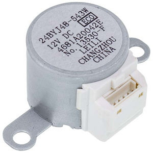 Мотор кроковий тяги шторок для кондиціонера LG 4681A20042E 24BYJ48-543W 12V шток 5x9mm