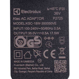 Адаптер для акумуляторного пилососа Electrolux 140251056010 KSC-18W-350035VE 110-240V DC 35V 0,5A