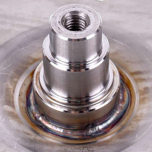 Фланець барабана (опора) для вертикальної пральної машини Candy (2шт, нержавійка, 43010535 + 46007431)