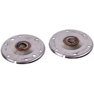 Фланець барабана (опора) для вертикальної пральної машини Candy (2шт, нержавійка, 43010535 + 46007431)