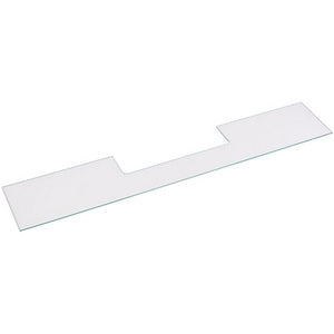 Полиця над ящиком для овочів у холодильник Whirlpool C00523381 (скляна) 610x108mm