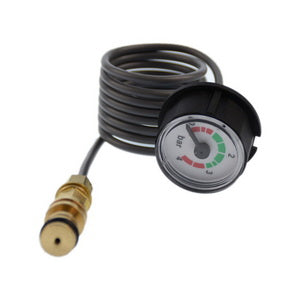Манометр D=28,5 мм для газового  котла Buderus Logamax Plus GB172, Bosch Gaz 7000, Condens 2000/3000/5000 87182243440