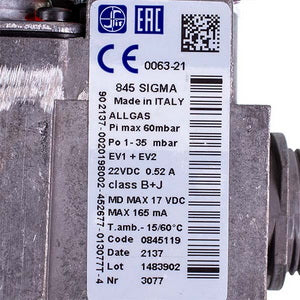 Газовий клапан Sit Sigma 845 (0.845.119) для газового котла Vaillant Atmo/Turbo TEC (з 2015 р.) 0020200723