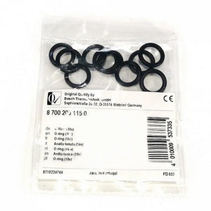 Комплект прокладок O-Ring (10 шт.) для газової колонки Junkers, Bosch Therm 4000/6000 87002051150