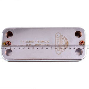 Теплообмінник пластинчастий ГВП Zilmet (12 пластин) для газового котла Airfel Digifix Duo 17B1901230