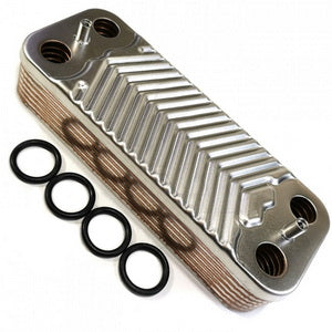 Теплообмінник пластинчастий ГВП Swep (12 пластин) для газового котла Junkers Euroline 87054062640