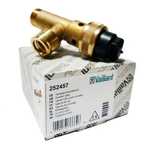 Триходовий клапан в зборі для газового котла Vaillant Atmo/Turbo MAX Pro/Plus 252457
